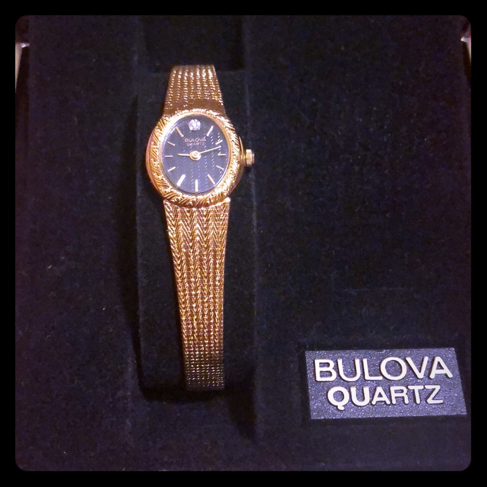 BULOVA WOMEN’S DIAMOND ACCENT WATCH